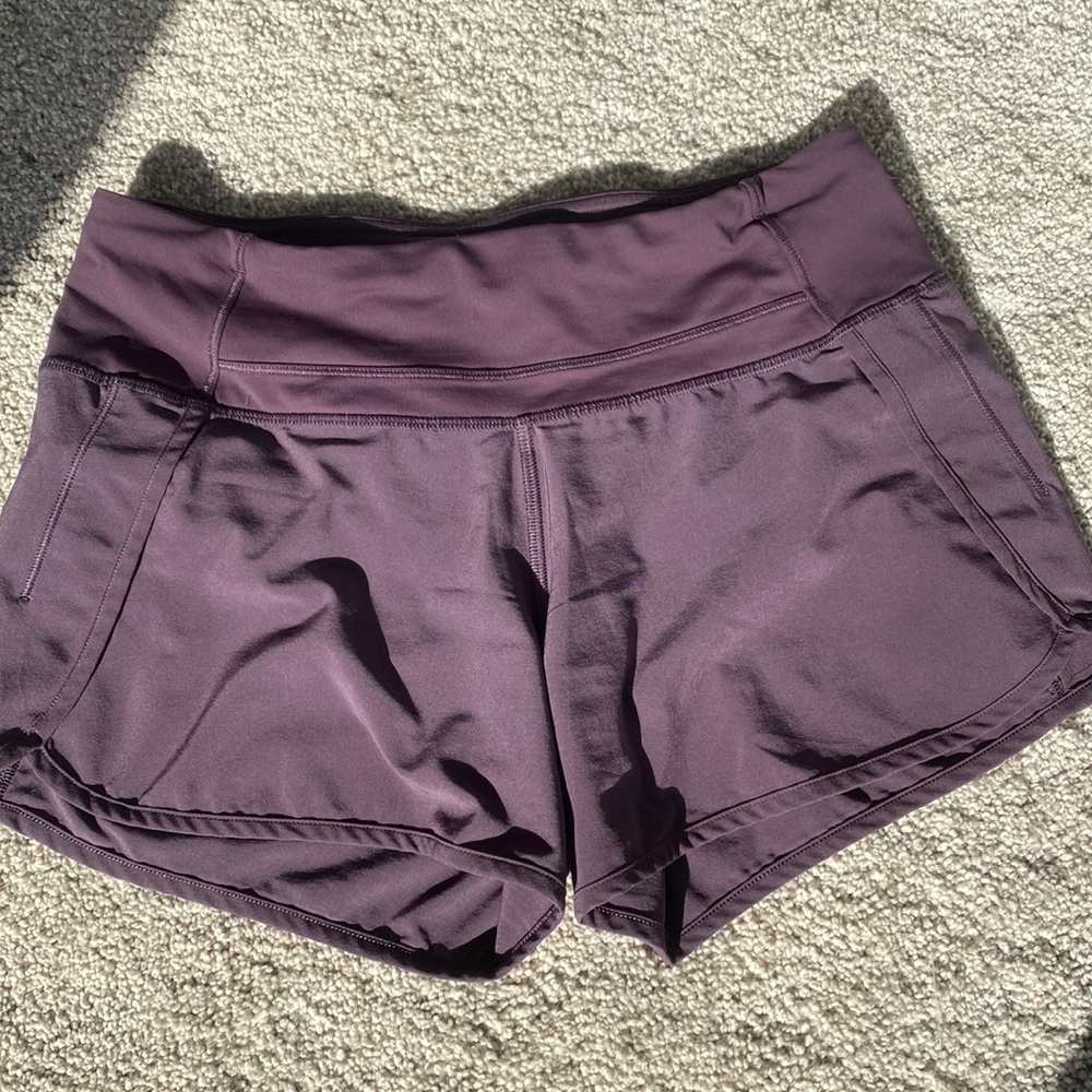 Lululemon Speed Up Lined Short, Size 4